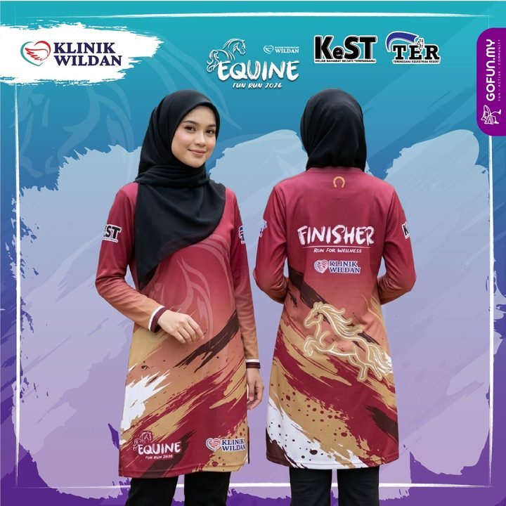 Muslimah, merah (2KM)
